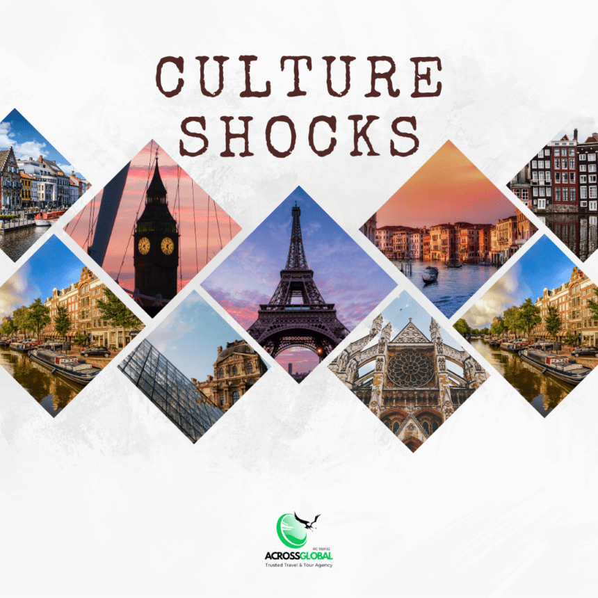 Culture shock in european countries